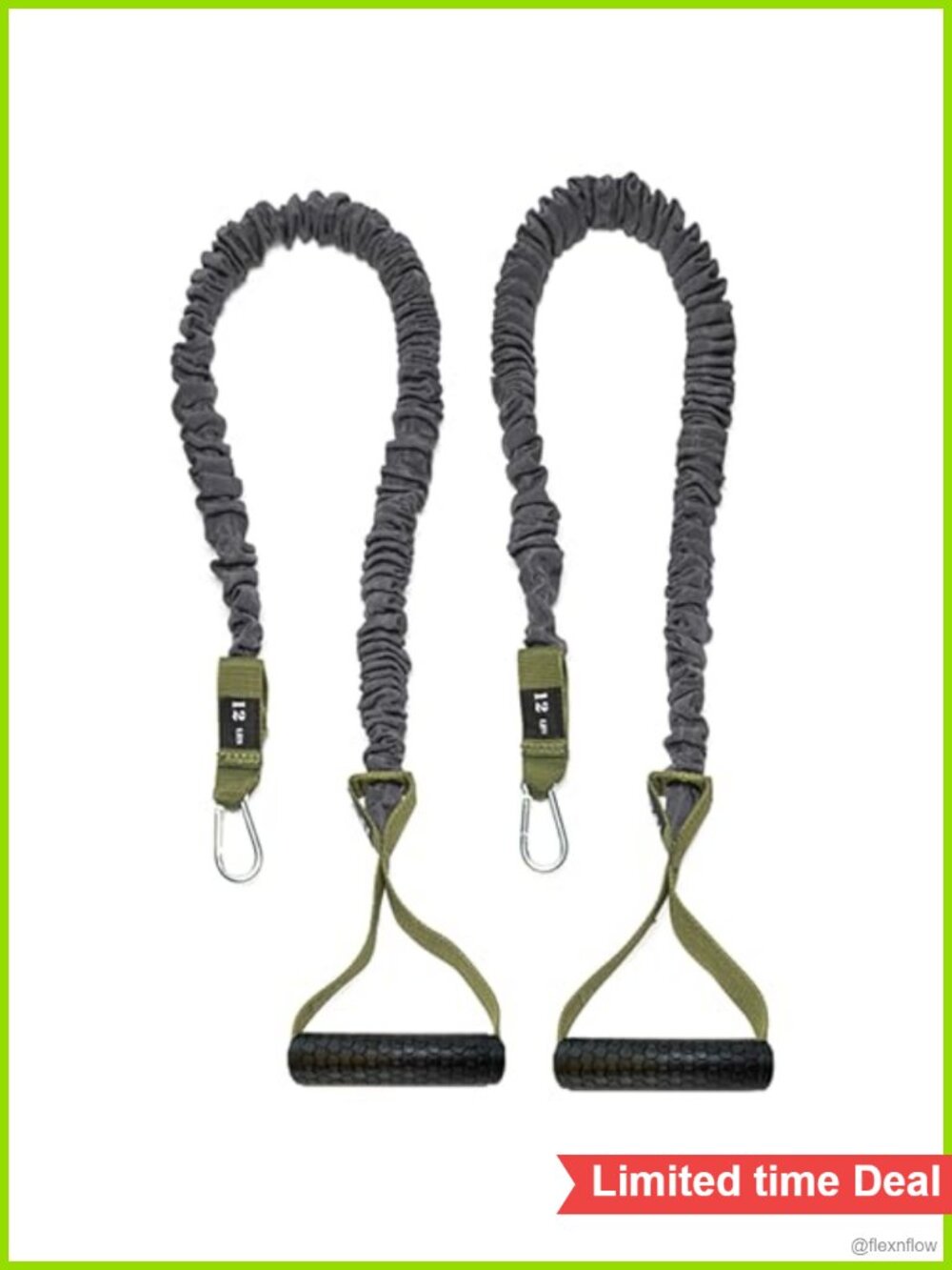 Cross Anchored Shoulder Exercise Bands for Dynamic Warmups & Physical Rehab